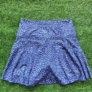 Athleta Ace printed tennis skort-13.5” XXS preowned great condition activewear
